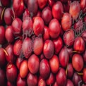 Fresh Red Plums Background - Healthy Fruits for Nutrition and Culinary Use