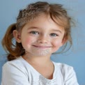 Joyful Child Portrait with Bright Smile and Natural Expression