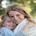 Joyful Mother-Daughter Embrace in Nature - Family Bonding and Love