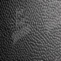 Close-Up of Textured Black Leather Surface for Fashion and Design Backgrounds