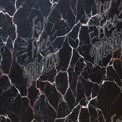 Elegant Black Marble Texture with White Veins for Luxury Design