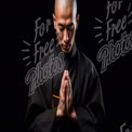 Serene Monk in Meditation: Spirituality, Mindfulness, and Inner Peace