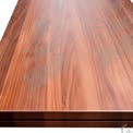 Elegant Wooden Table Surface - High-Quality Walnut Finish for Interior Design