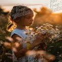 Serene Child in Sunlit Flower Field: Capturing Innocence and Nature's Beauty