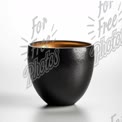 Elegant Black and Gold Decorative Bowl - Modern Home Decor and Tableware