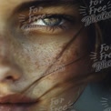 Close-Up of Freckled Face with Captivating Eye Detail