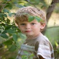 Curious Child in Nature: Innocence and Exploration