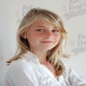 Natural Beauty Portrait of a Young Girl with Soft Features and Light Hair