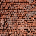 Textured Red Brick Wall Background for Architecture and Design