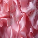 Soft Pink Satin Fabric Texture for Elegant Backgrounds and Fashion Designs