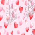 Colorful Heart Background for Valentine's Day and Romantic Themes