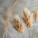 Elegant Dried Pampas Grass Arrangement for Home Decor