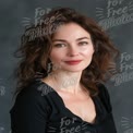 Natural Beauty Portrait of a Confident Woman with Curly Hair