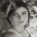 Natural Beauty Portrait with Freckles in Soft Focus