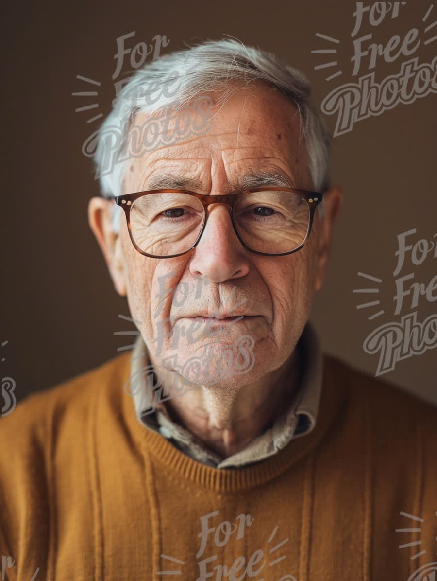 Wise Elderly Man Portrait: Wisdom, Experience, and Aging Gracefully