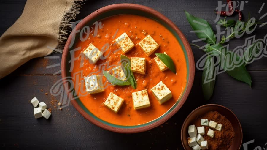 Delicious Paneer Tikka Masala with Fresh Herbs and Spices