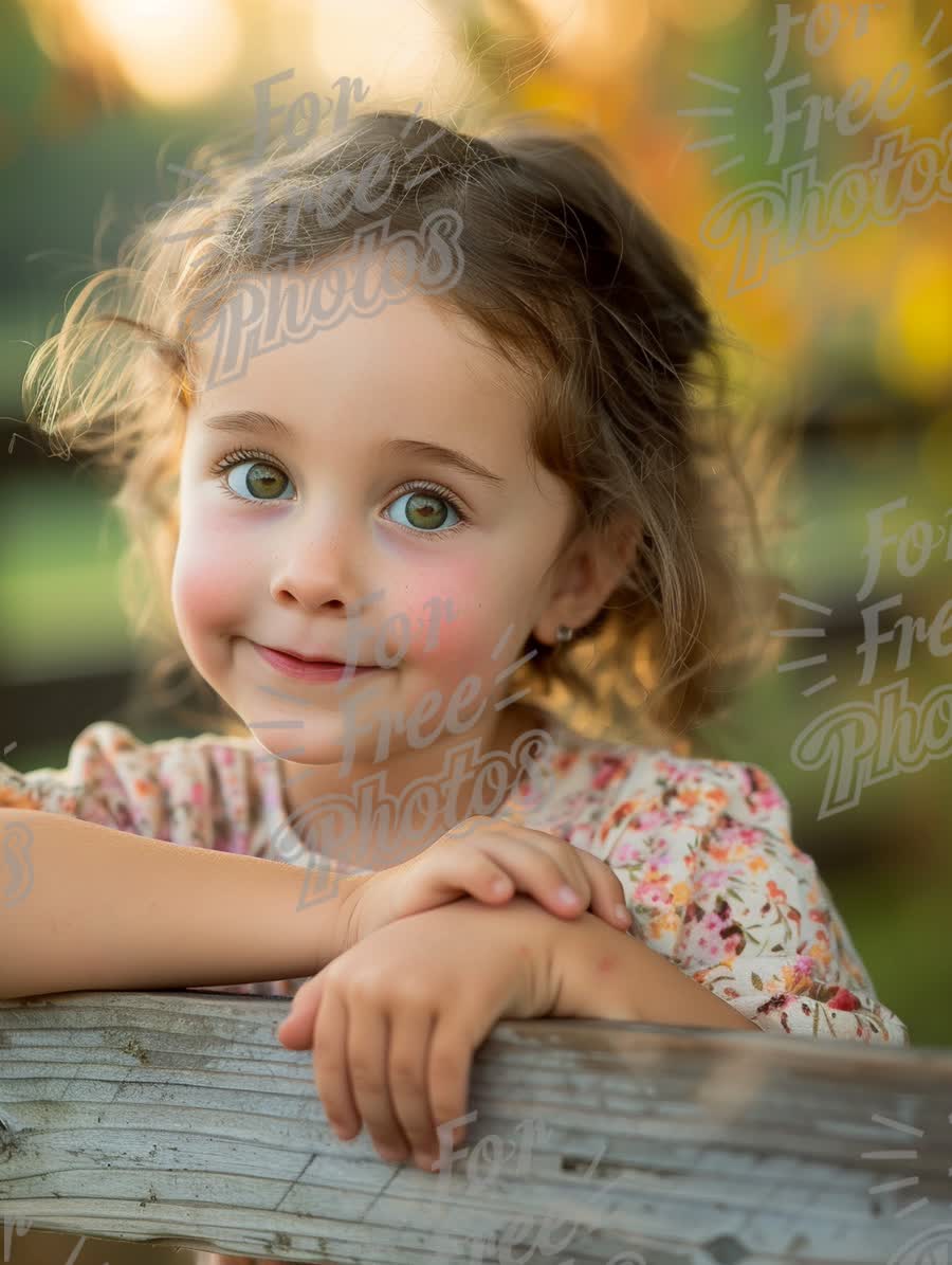 Charming Child Portrait in Nature: Innocence and Joy