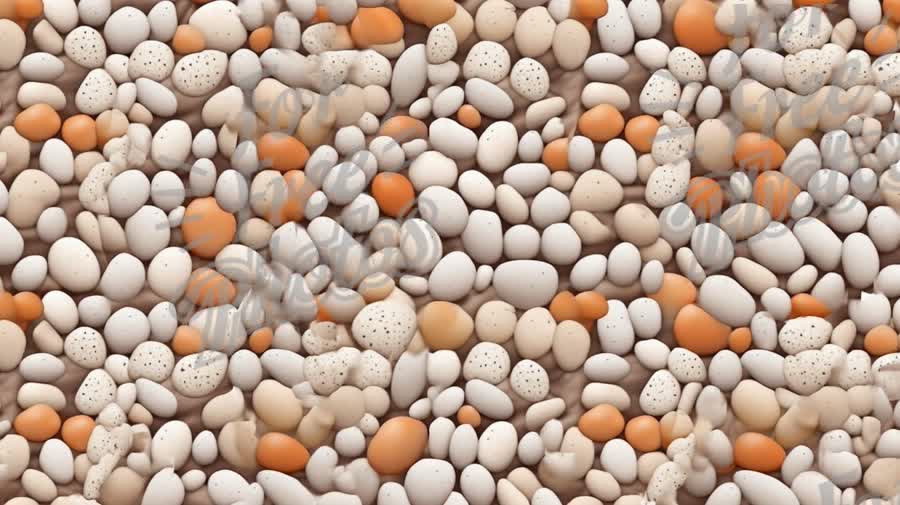 Colorful Pebble Texture Background for Design and Decoration