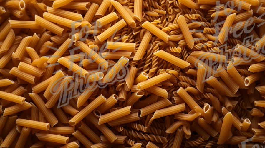 Variety of Dried Pasta Shapes for Culinary Inspiration