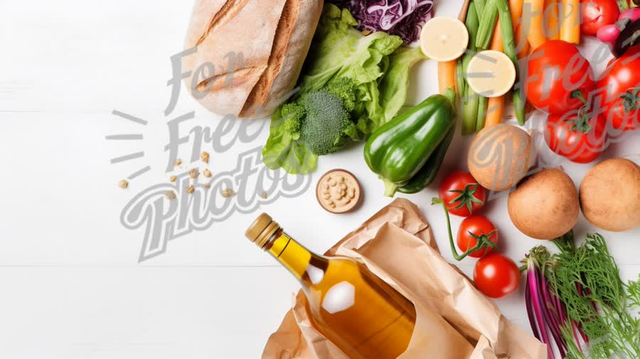 Fresh Organic Produce and Ingredients for Healthy Cooking