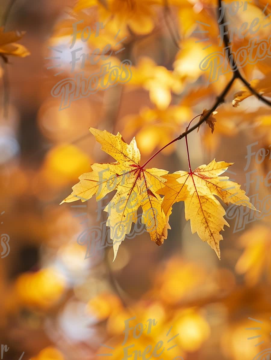 Golden Autumn Leaves: Nature's Vibrant Fall Colors