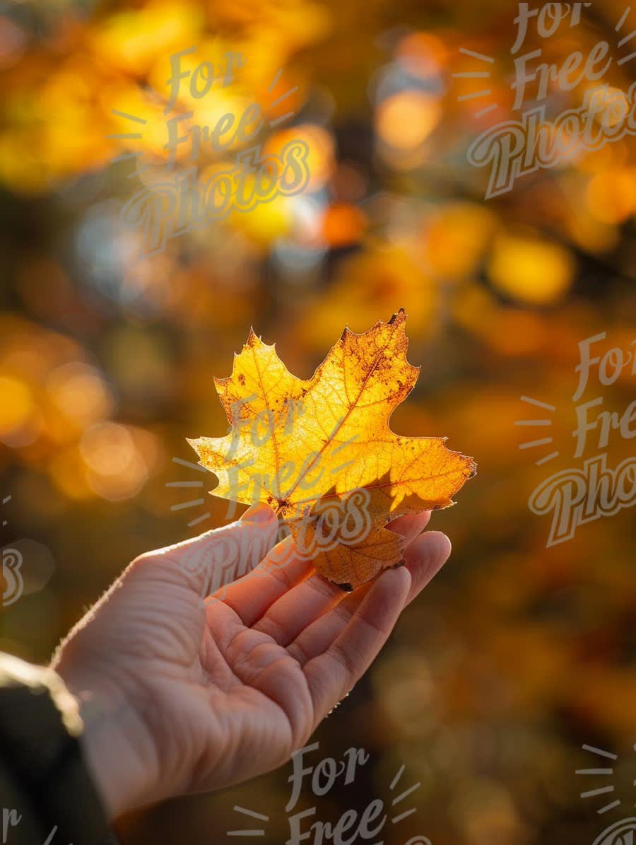 Autumn Leaves in Hand: Capturing the Essence of Fall Colors