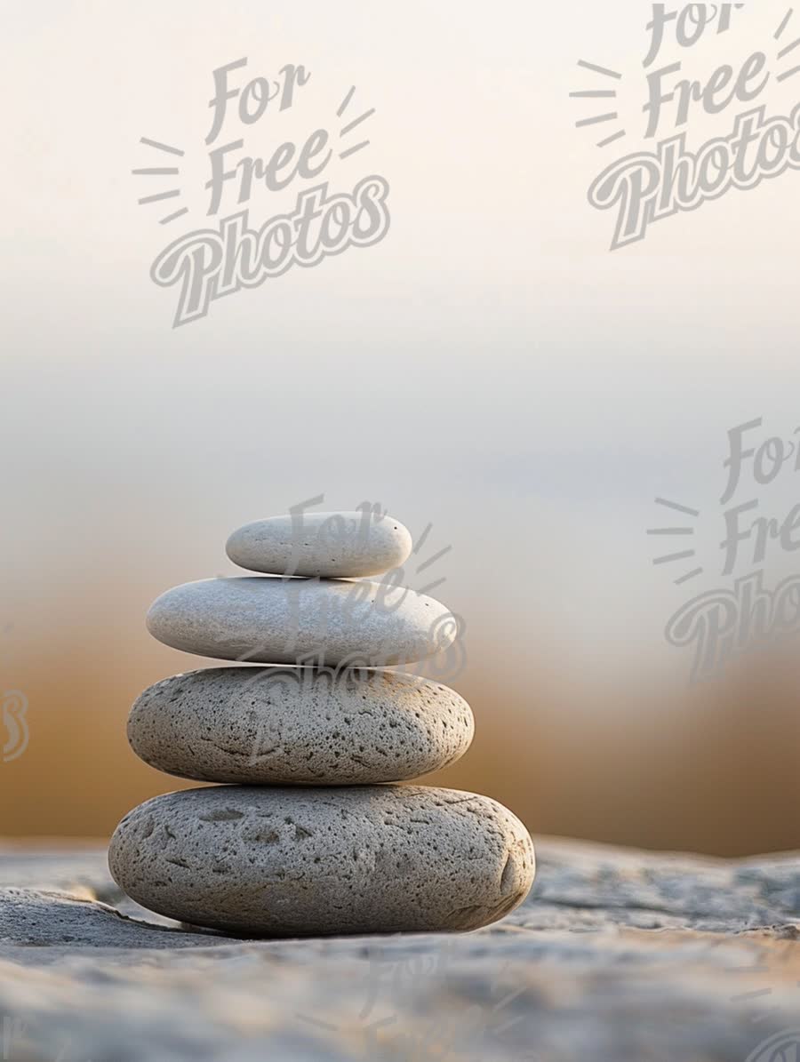 Zen Stone Stacking for Mindfulness and Relaxation