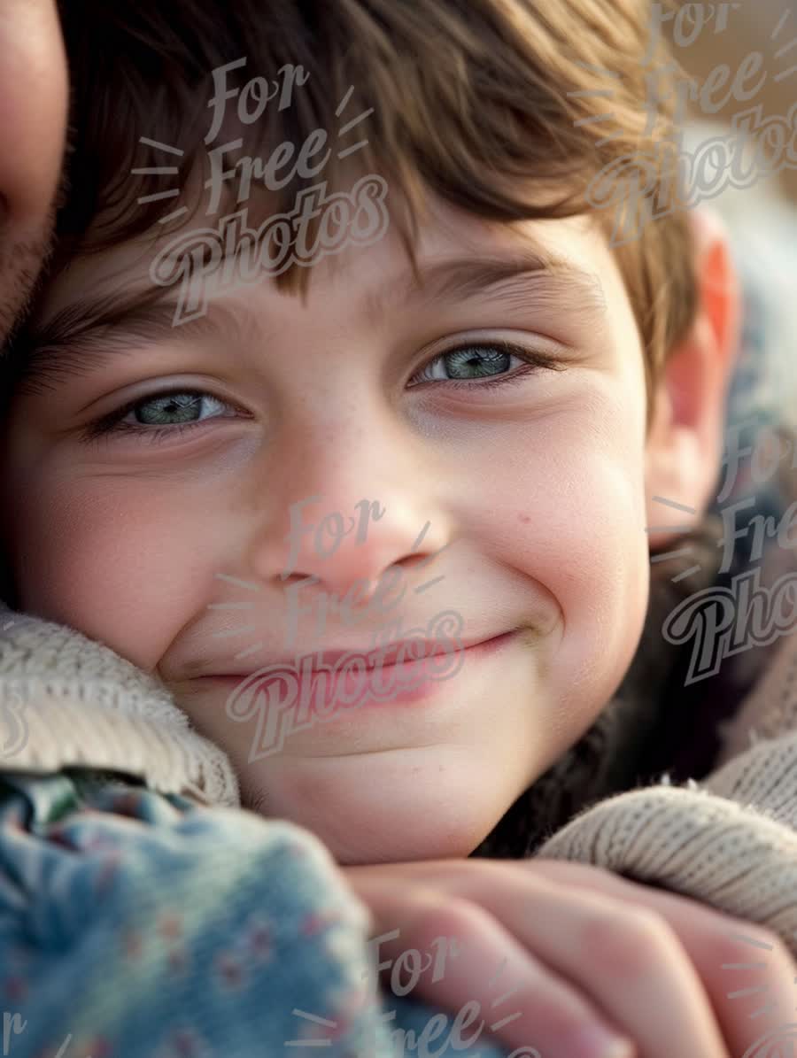 Joyful Child Portrait: Innocence and Happiness in Natural Light