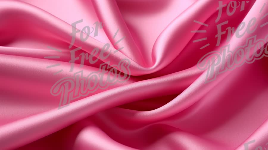 Luxurious Pink Satin Fabric Texture for Fashion and Design