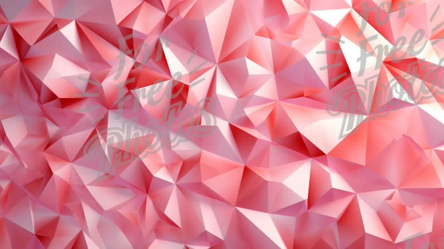 Abstract Geometric Background in Soft Pink Tones for Modern Design