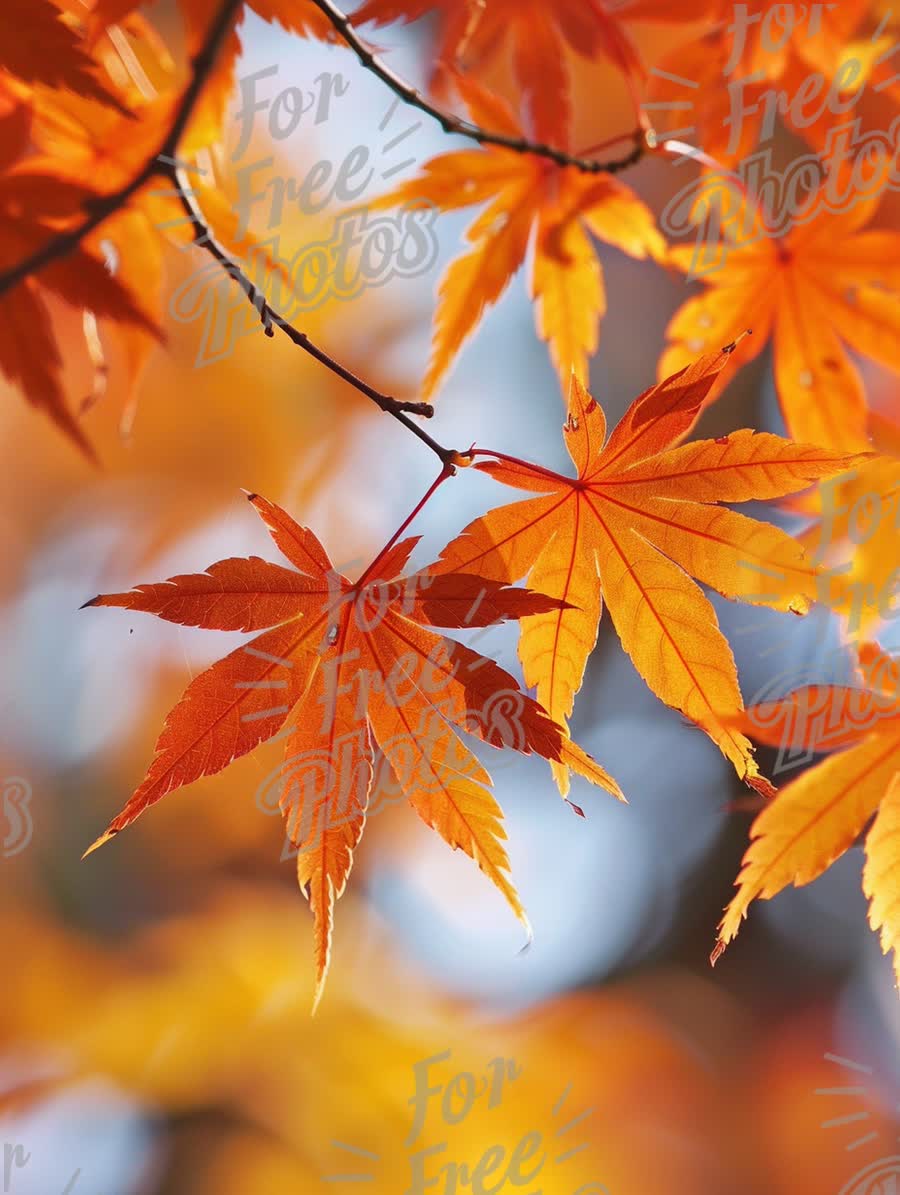 Vibrant Autumn Leaves: Nature's Colorful Fall Foliage